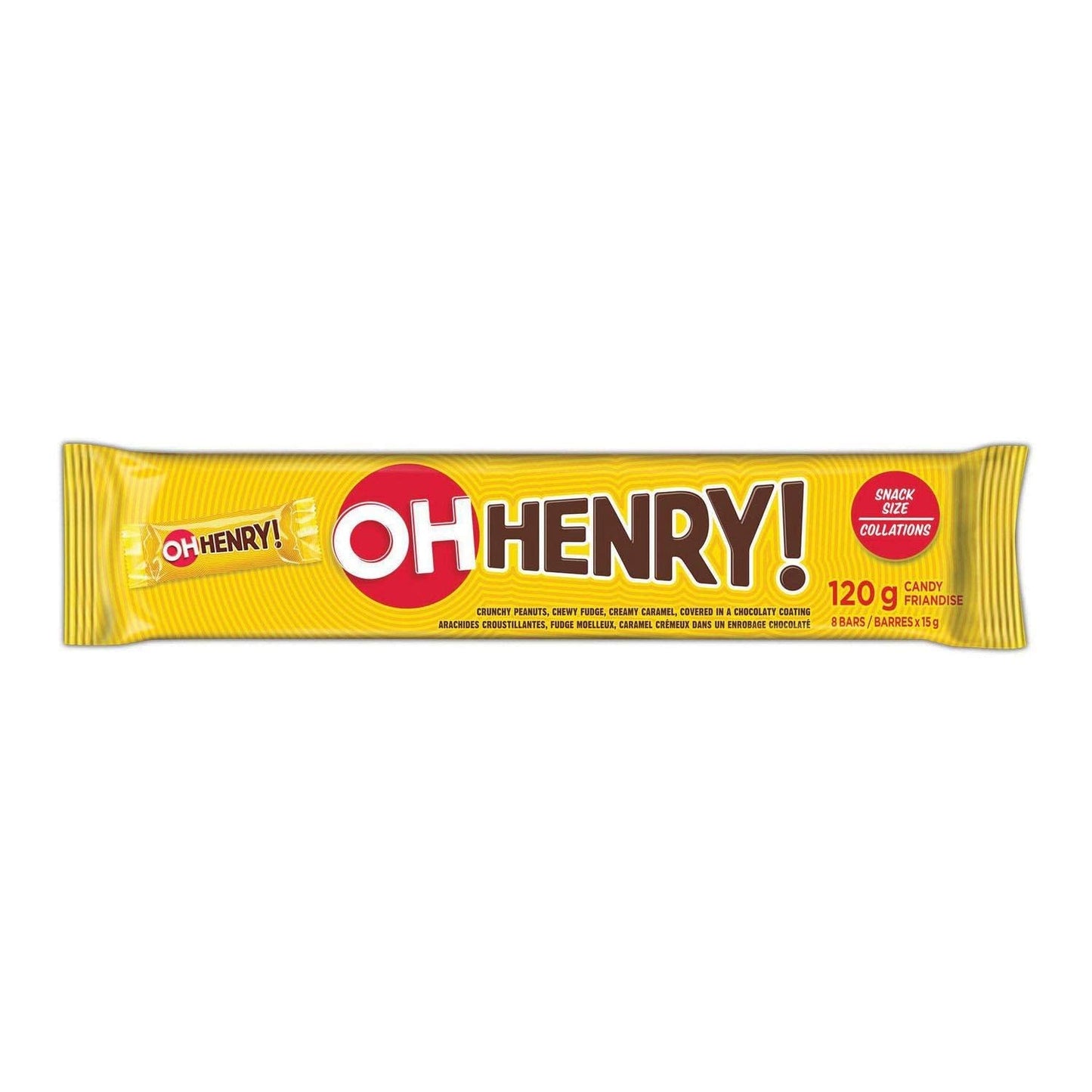 Oh Henry! Chocolate Bars Minis 15g x 8ct